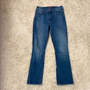 MOTHER Indigo Straight Leg Jeans